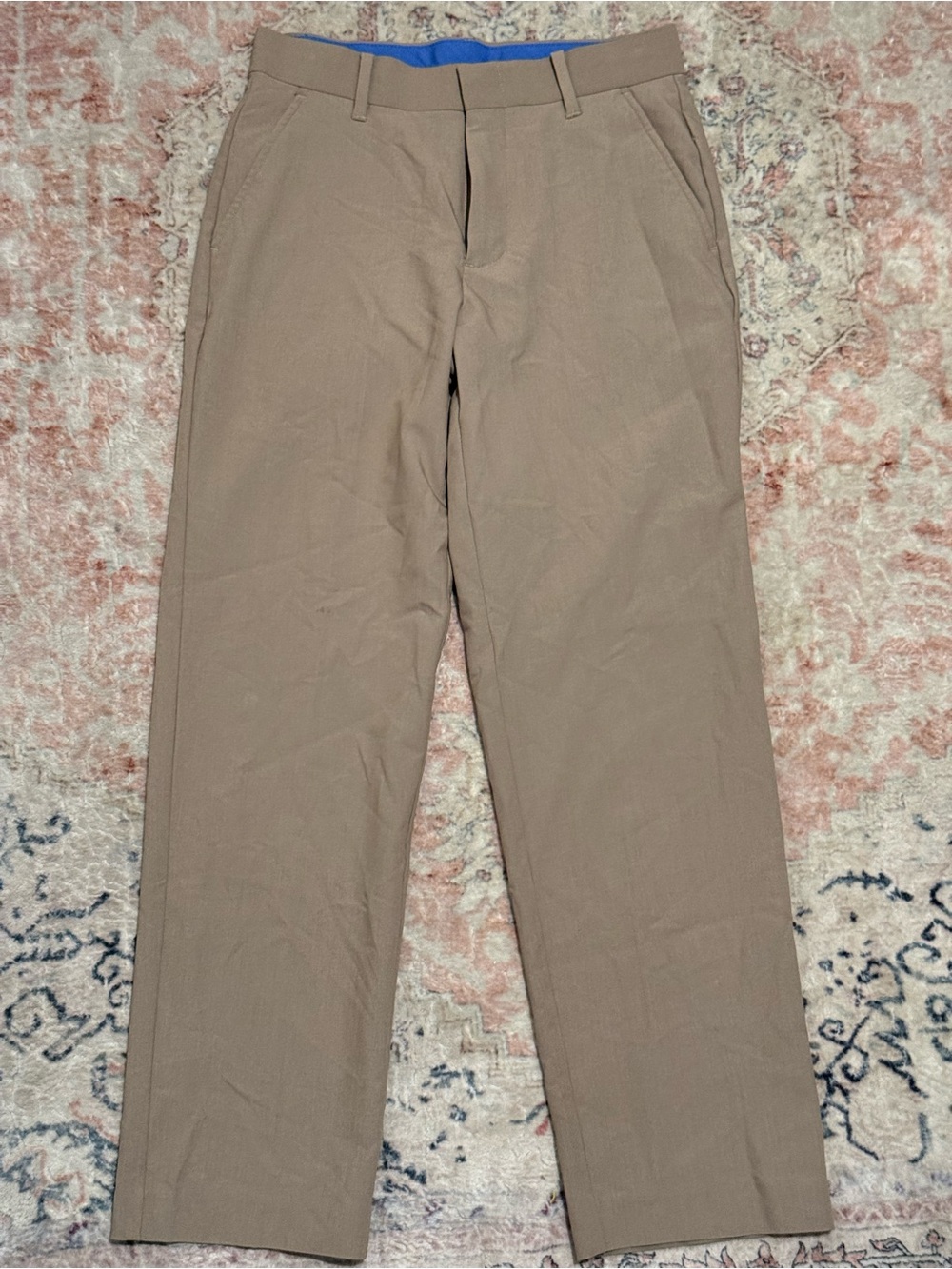Izod Kids Khaki Straight-Leg Chinos in Taupe